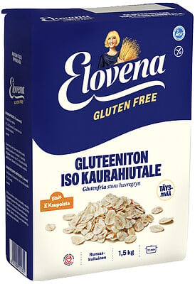 Elovena Gluteeniton iso kaurahiutale