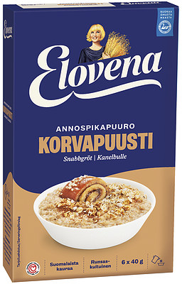 Elovena Annospikapuuro Korvapuusti