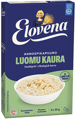 Elovena Annospikapuuro Luomu kaura