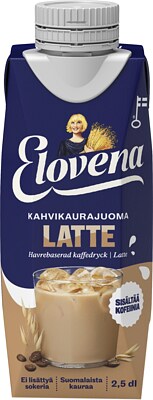 Elovena Kahvikaurajuoma Latte