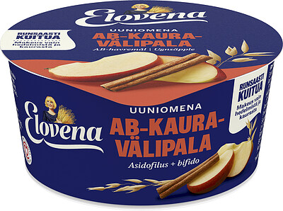 Elovena AB-kauravälipala Uuniomena