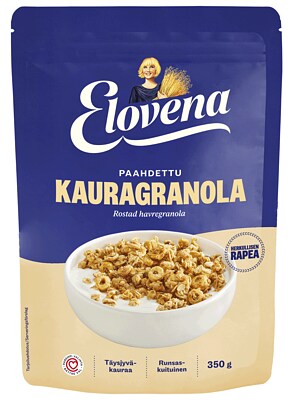 Elovena Paahdettu kauragranola