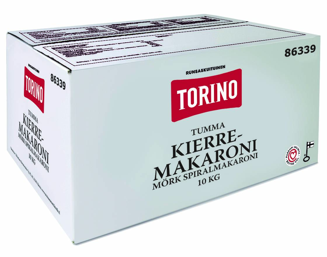 Torino Tumma Kierremakaroni 10kg
